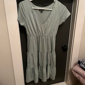 womens teal dress
